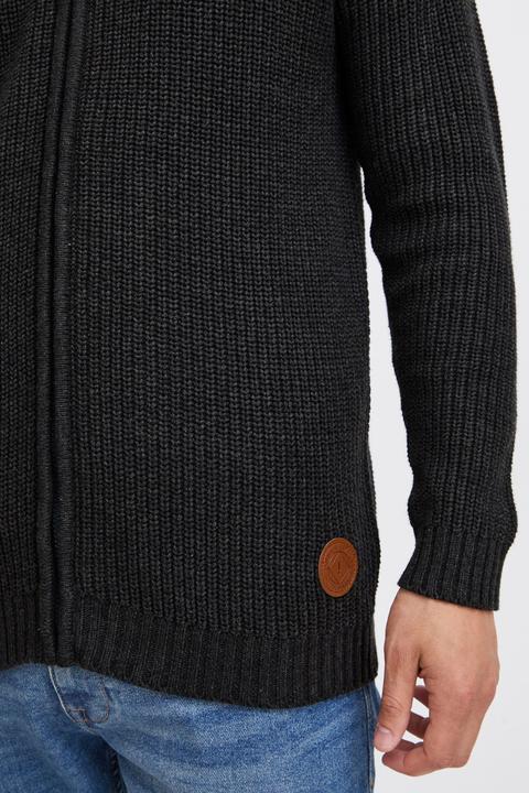 Immagine prodotto Solid Xenos Cardigan Giacca In Maglia Grossa Maglieria Da Uomo Con Collo Alto In Cotone 100% (XXL)