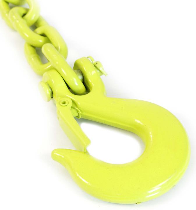 Produktbild XPOtool Forstkette Rückekette rund 1,65m x 8mm Aufhängeglied Sicherheitshaken