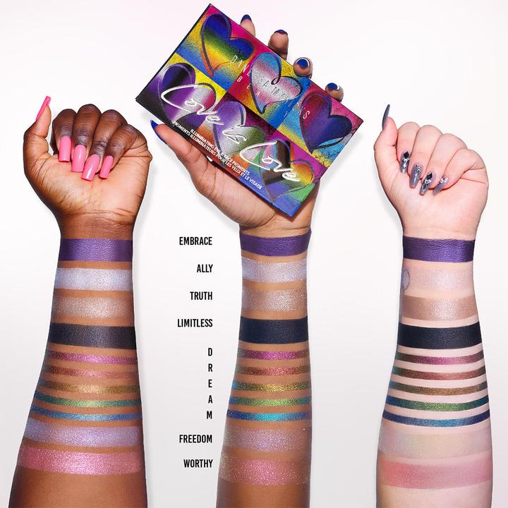 Actual product image Danessa Myricks Pride Palette Love Is Love (Love is Love)