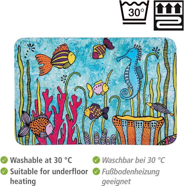 Productafbeelding Wenko Badmat Oceaanleven (70 x 45 cm)
