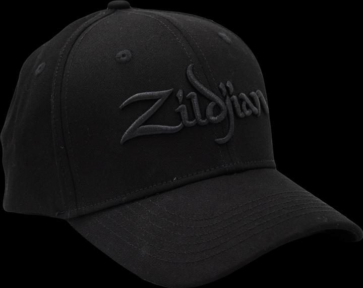 Actual product image Zildjian Baseball Cap, Blackout Stretch Fit Hat, M/L, schwarz (M/L)