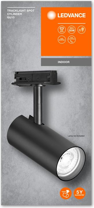Actual product image Ledvance Tracklight Spot Cylinder (GU10)