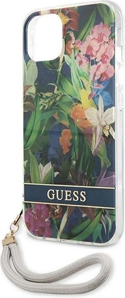 Actual product image Guess GUHCP13MHFLSB iPhone 13 6.1" mėlyna (Apple iPhone 13, Apple iPhone 14)