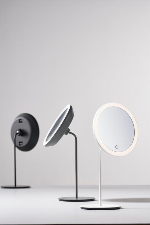 Image du produit Zone Denmark Zone Miroir cosmétique Ø 18 cm Noir (18 x 18 x 34 cm)