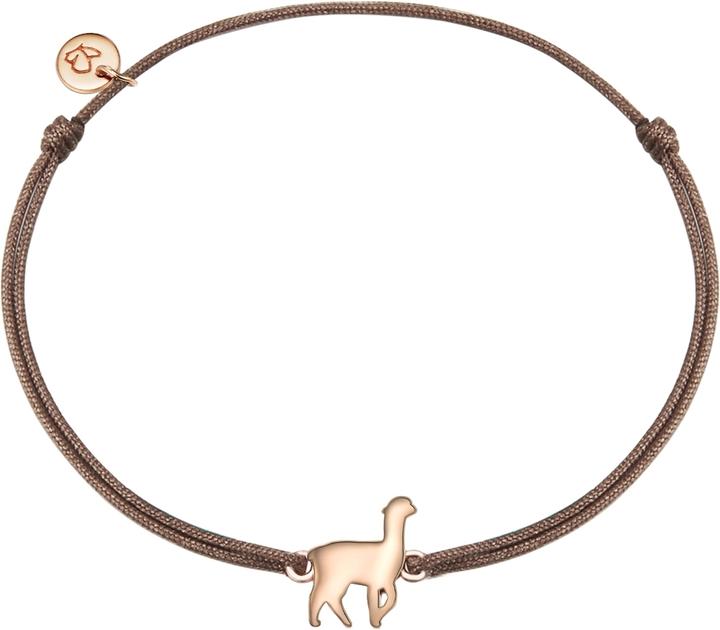 Immagine prodotto Glanzstücke München Alpaca da donna in argento sterling e oro rosa 15,0 - 22,0 cm, flessibile e regolabile - 11930 (22 cm, Argento)