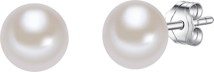 Valero Pearls Damen Sterling Silber Süsswasser-Zuchtperle silber - 2934 (Sterling Silber)