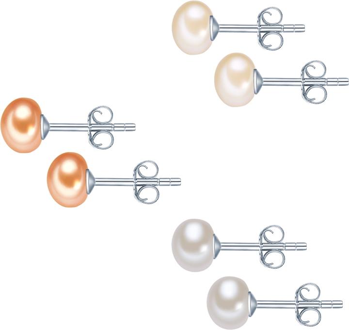 Immagine prodotto Valero Pearls Perle d'acqua dolce d'argento da donna - 3350 (Argento 100%)