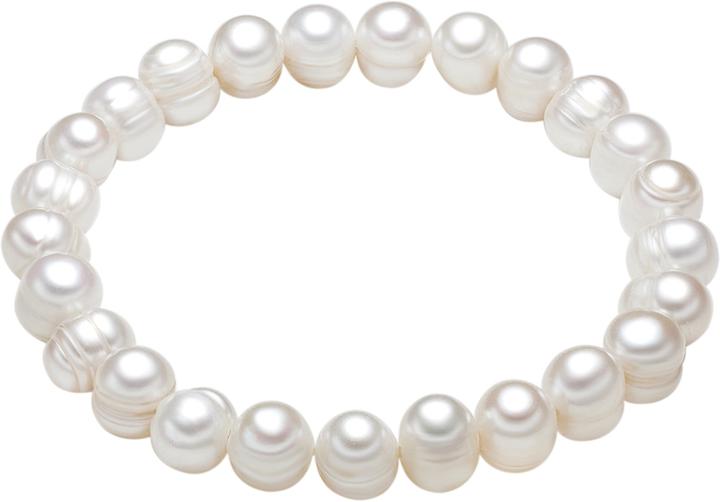 Valero Pearls Damen Süsswasser-Zuchtperle 19,0 cm - 3812 (19 cm, Süsswasser-Zuchtperle)
