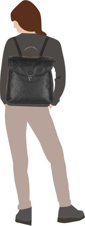 Actual product image Picard Aurelie City backpack leather 28 cm (8 l)