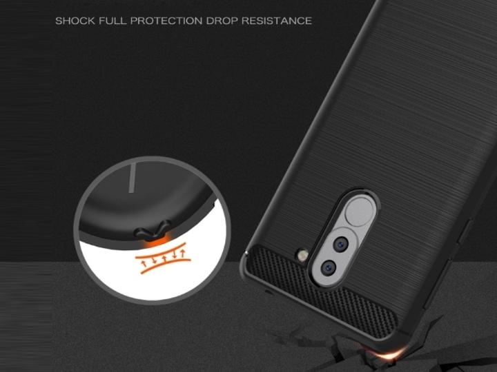 Image du produit Screenguard Housse Honor 6X Carbon Brushed Soft TPU (Frais 6X)