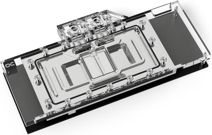Produktbild Alphacool Eisblock Aurora Acryl RX 7900XT Reference mit Backplate