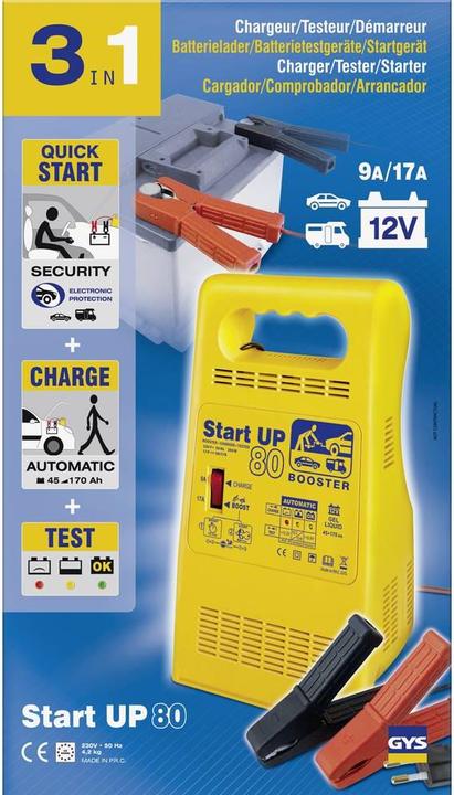 Image du produit GYS Appareil multifonctions START UP 80 (12V, 25 A)