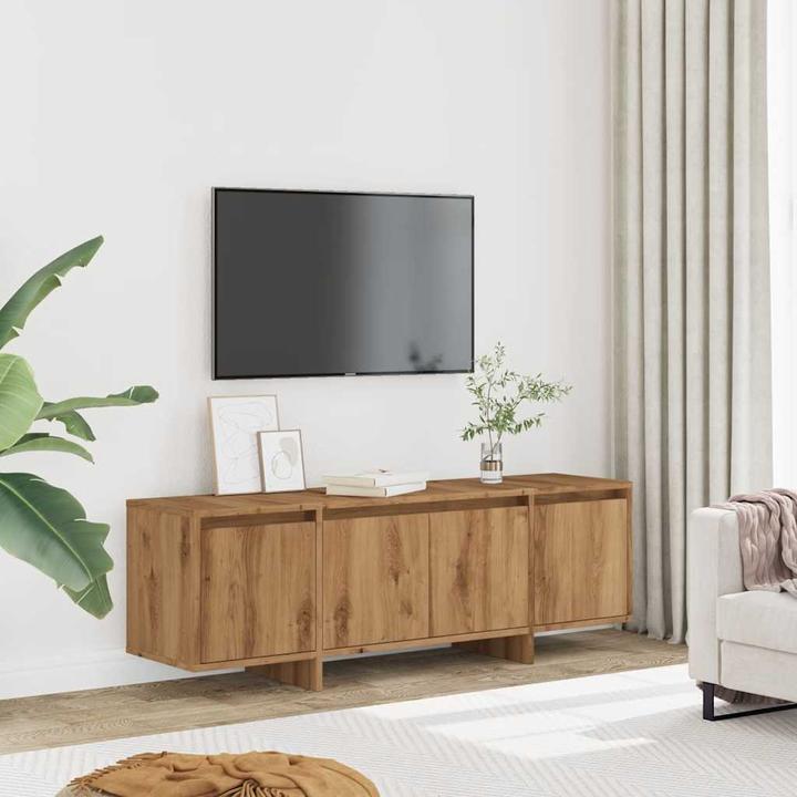 Image du produit VidaXL TV Schrank Lowboard Fernsehschrank Fernsehtisch TV Möbel Artisan-Eiche (120 x 30 x 40.5 cm)