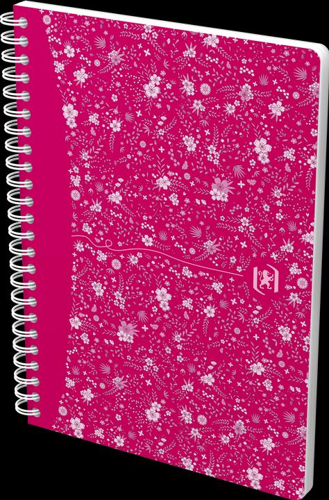 Oxford FORME FLORAL - Spiral book