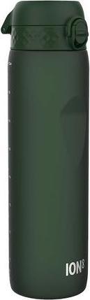 ION8 Auslaufsichere 1-Liter-Wasserflasche BPA-frei 1000ml Dunkelgrün - 2er-Pack (1 l)