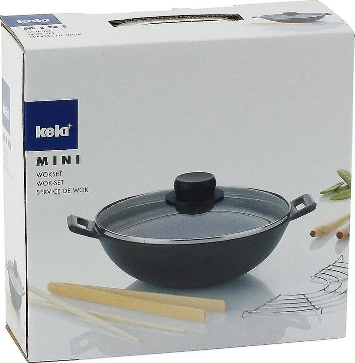 Actual product image Kela Wok Mini (24 cm, Wok, Cast iron)