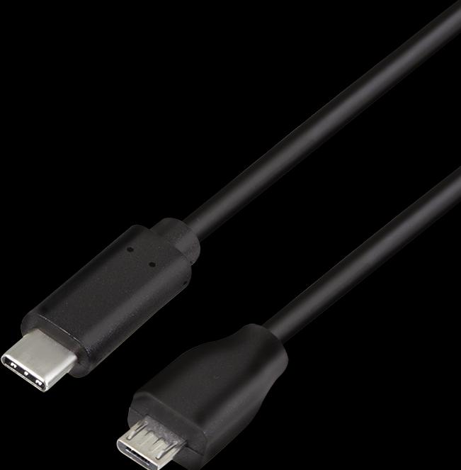 LogiLink USB tipo C - Micro USB B (0.50 m, USB 2.0, 15 W)