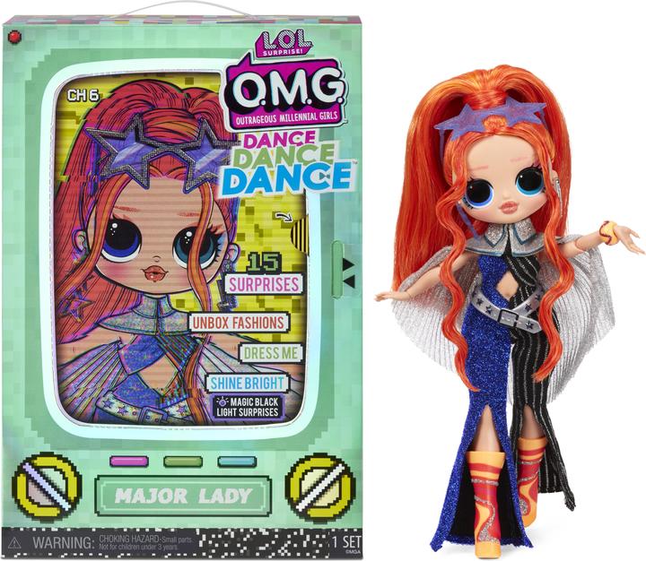 Actual product image MGA L.O.L. Surpise OMG Dance Doll-Major Lady