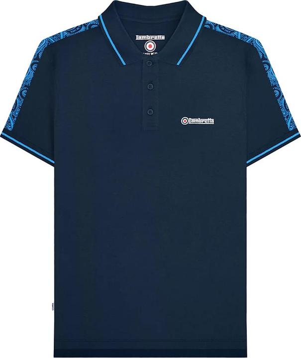 Lambretta SS24 Poloshirt verklebt