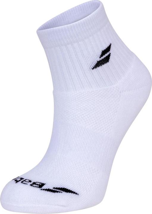 Produktbild Babolat Quarter Socks White (3x) (3XL)