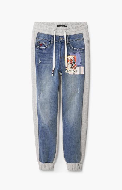 Desigual jeans-jogginghose, ickey (M)