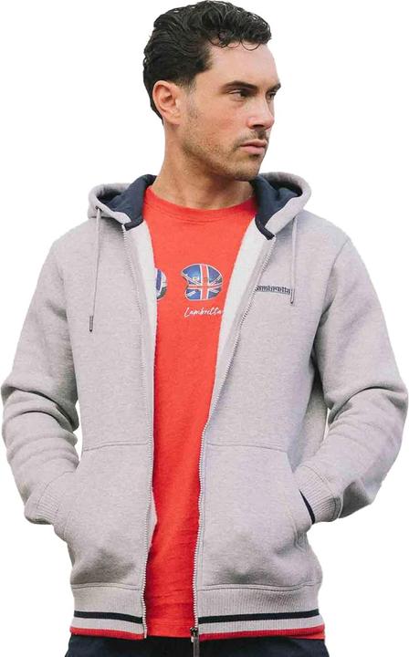 Immagine prodotto Lambretta SS25 Felpa con Cappuccio e Zip Intera Uomo (3XL)