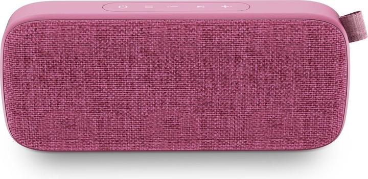 Actual product image Energy Sistem Box 3+ Portable Stereo Speaker Pink 6 W (9 h, Rechargeable battery operated)