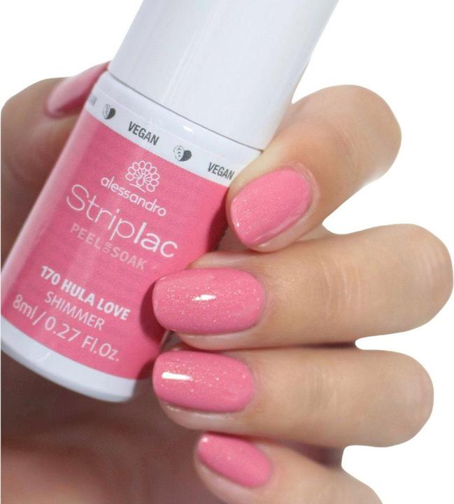 Actual product image Alessandro Striplac Peel or Soak - 170 Hula Love (170 Hula Love, UV gel varnish)