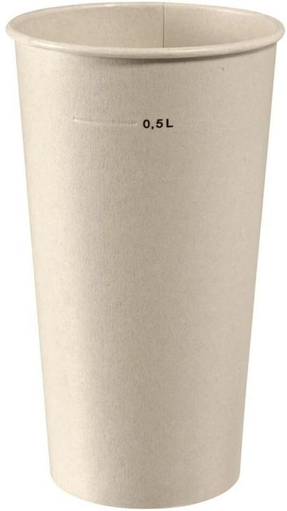 Actual product image Biopak Disposable cups Breeze 590 ml, 36 pieces, Brown (36 x)