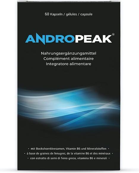 Produktbild Andropeak Tabletten (60 Stück, Tabletten, 70 g)
