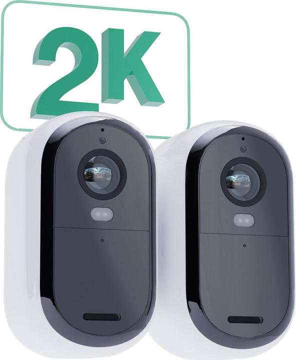 Produktbild Arlo Essential 2 2K Outdoor Camera 2-pack (2560 x 1440 Pixels)