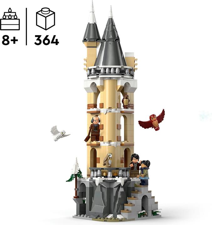 Immagine prodotto LEGO Gufo al Castello di Hogwarts (76430, LEGO Harry Potter)