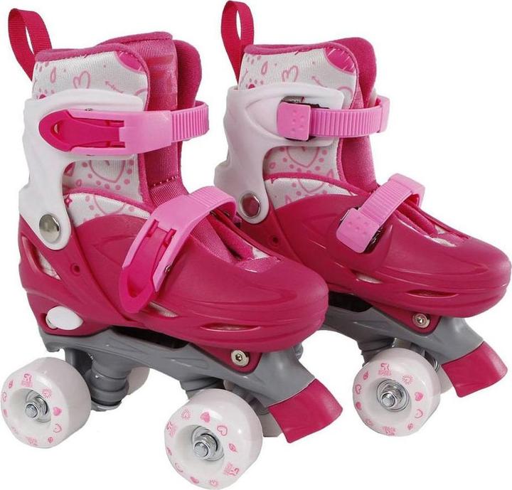 Image du produit Street Rider Patins à roulettes Rose réglables, taille 31-35 (32)