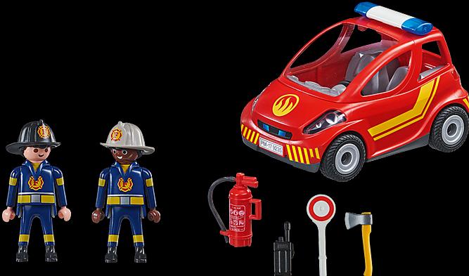 Actual product image Playmobil 71035 Fire brigade small car (71035, Playmobil City Action)
