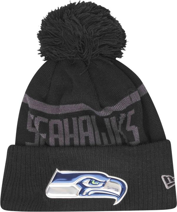 Actual product image New Era Beanie Liquid Seattle Seahawks