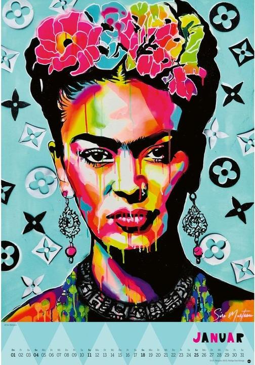 Produktbild Frida Posterkalender 2026 (37 x 53.5 cm, Harter Einband, Deutsch)