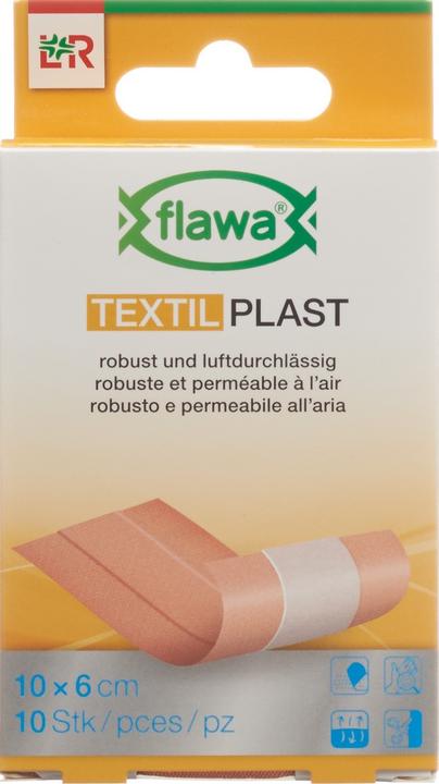 Immagine prodotto Flawa Fasciatura rapida Plast tessile 6x10cm (20 x)