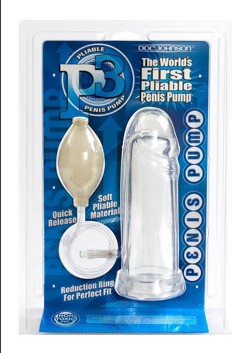 Actual product image Doc Johnson P3 Penis Pump