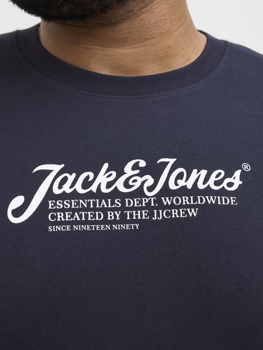Actual product image Jack & Jones Plus Size Gedruckt Sweatshirt Sweatshirt (3XL)