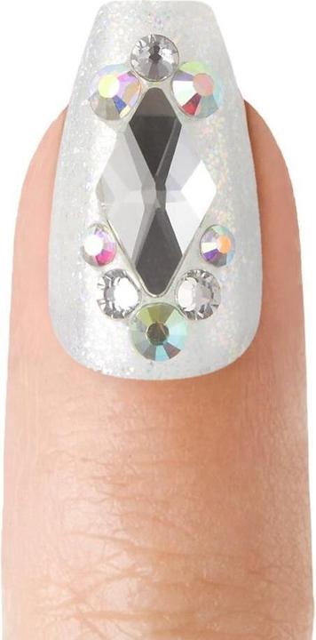 Immagine prodotto Herba Bacio Majestic Nails - In A Crown (Unghie artificiali, Trasparente, Rosa)