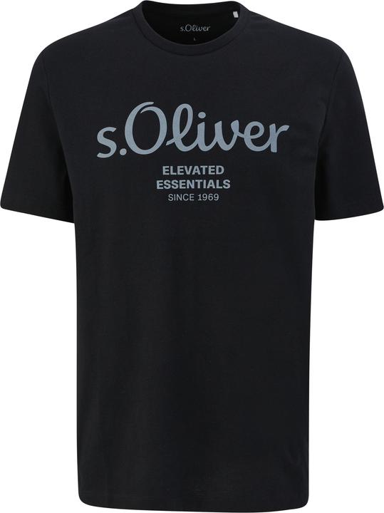 Actual product image S.Oliver T-Shirt Casual Bequem sitzend Logo T-Shirt (XL)