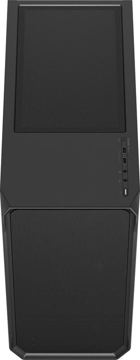 Productafbeelding Fractal Focus 2 Zwart TG Heldere Tint (ATX, mATX, Mini-ITX)
