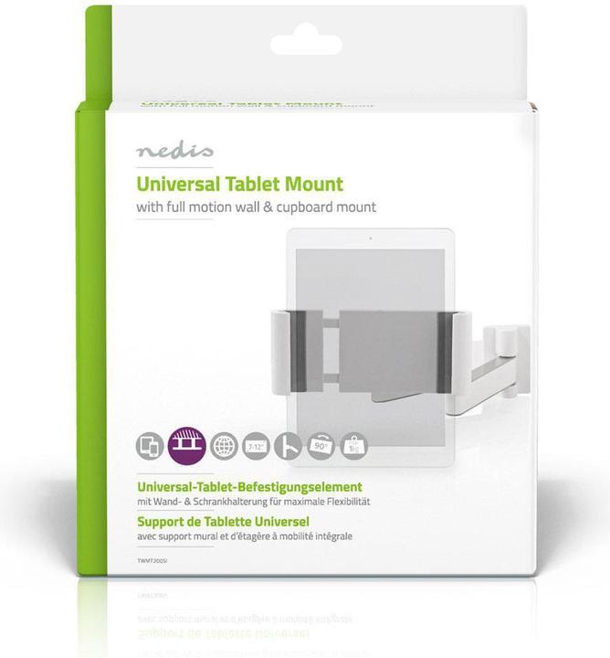 Immagine prodotto Nedis Supporto per tablet - 7-12" - Completamente mobile - Applicazione: A parete