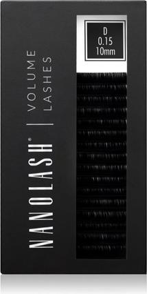 Actual product image Dtangler Volume Lashes 015 D 10mm False Eyelashes (Artificial eyelashes)