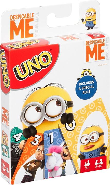 Mattel Games UNO Moi, je suis incorrigible (Allemand, Anglais, Français, Italien)