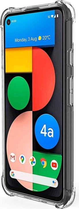 Produktbild Screenguard Google Pixel 4a 5G Hülle Crystal Soft Airbag Bumper (Google Pixel 4a 5G)