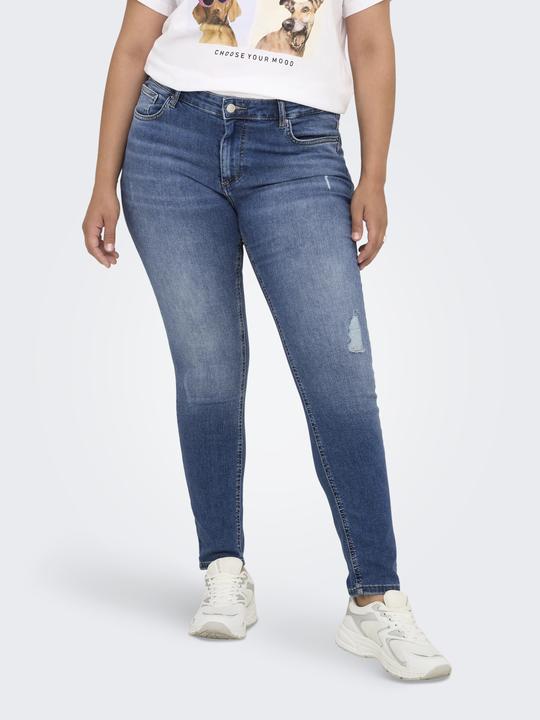 Produktbild Only CARWILLY Mittlere Taille Skinny Fit Jeans Skinny Jeans (W52/L34)