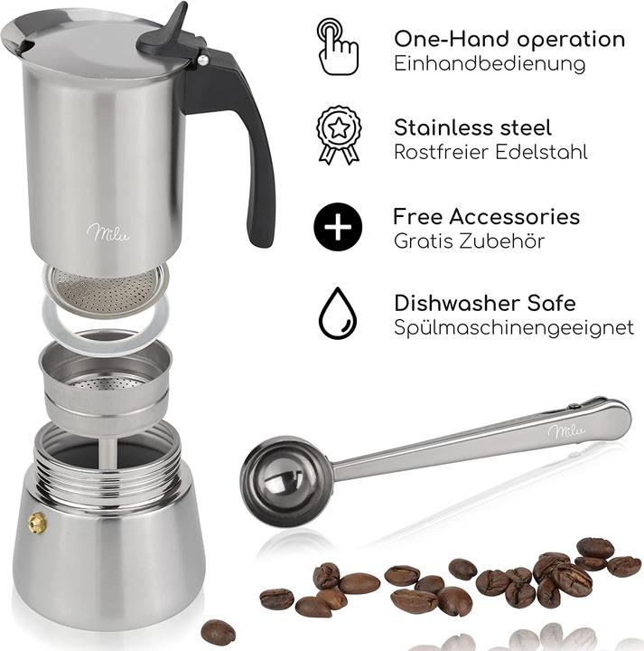 Actual product image Milu Espresso maker set (6 T.)