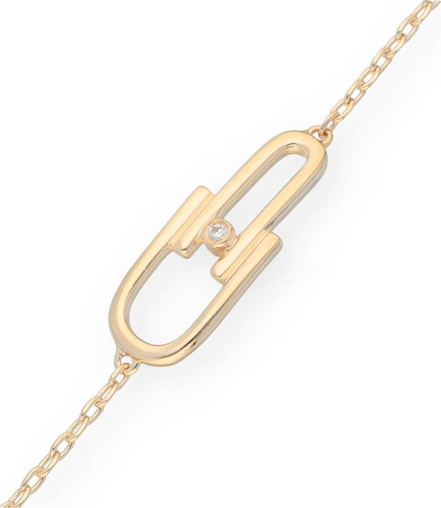 Produktbild La Garçonne Diamant Évidence (16 cm, Messing Plaqué Or)