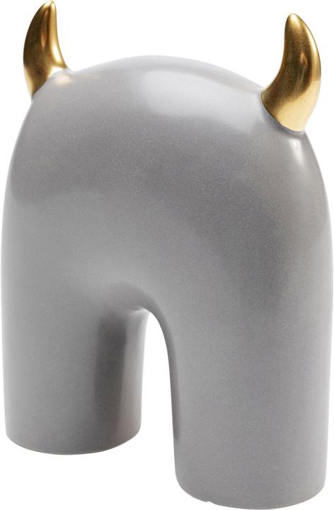 Produktbild Kare Design Deko Objekt Funny Teeth Grau 15cm